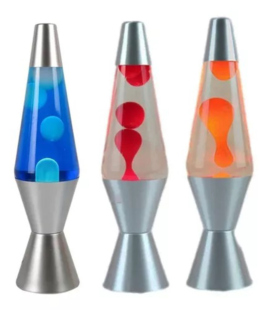 Miniatura 5 de Lampara De Lava Cohete Volcan Decorativa